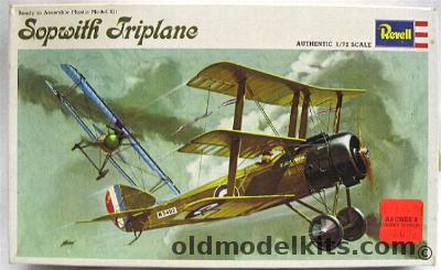 Revell 1/72 Sopwith Triplane, H654 plastic model kit